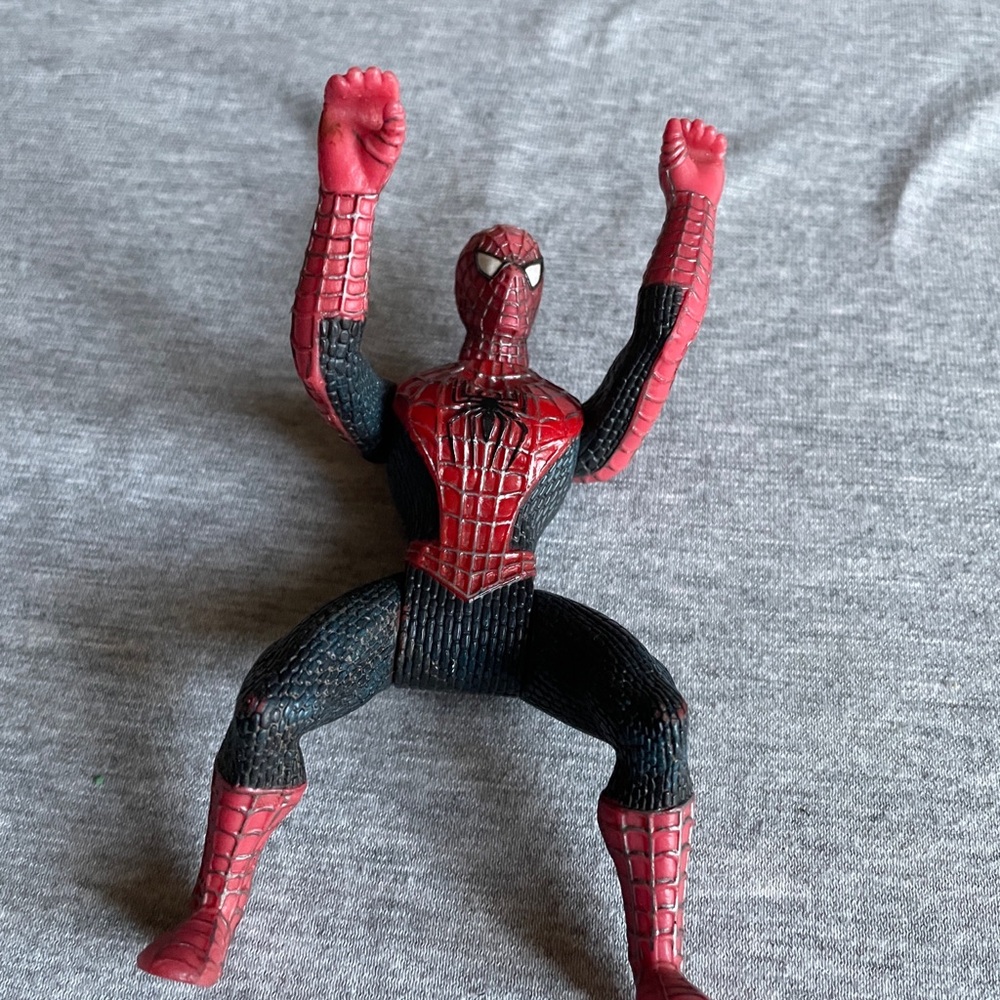 Red & Black Spider Hero Action Figure - Kids Toys
